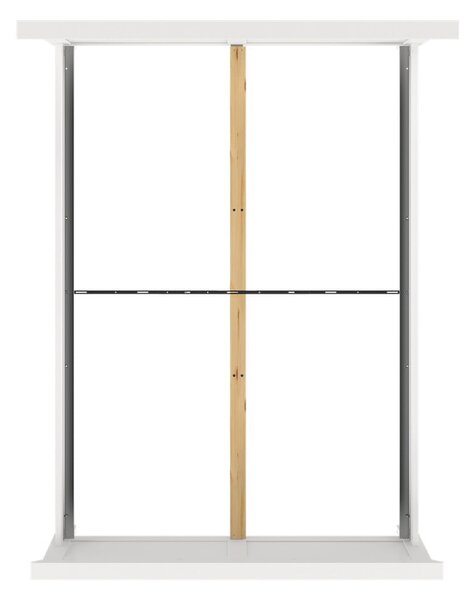 Biela dvojlôžková posteľ 140x200 cm Paris – Tvilum