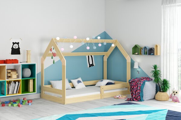 HRUŠKA Domčeková posteľ DOMČEK 1 160x80 borovica