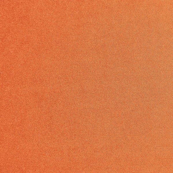 Leňoška oranžová zamatová 2-miestna pravostranná retro minimalistický štýl obývacia izba