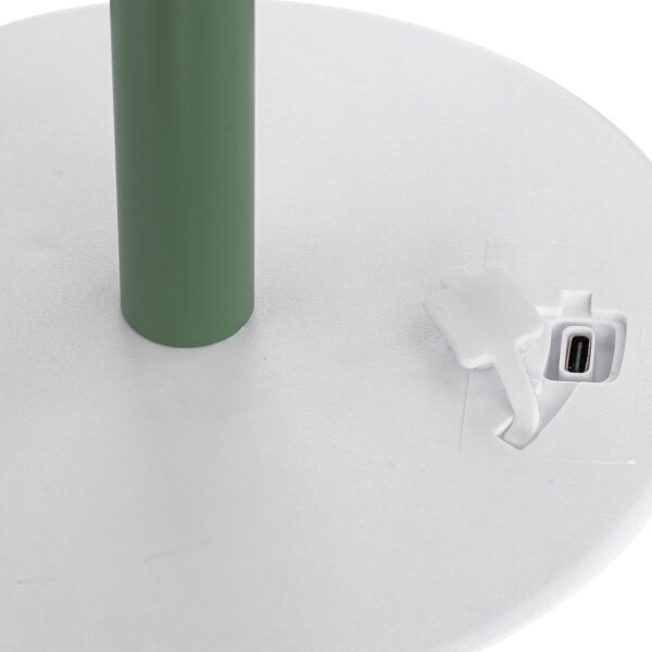 Atmosphera - LED RGB Nabíjacia vonkajšia stolná lampa ZACK LED/3,7V IP44 zelená