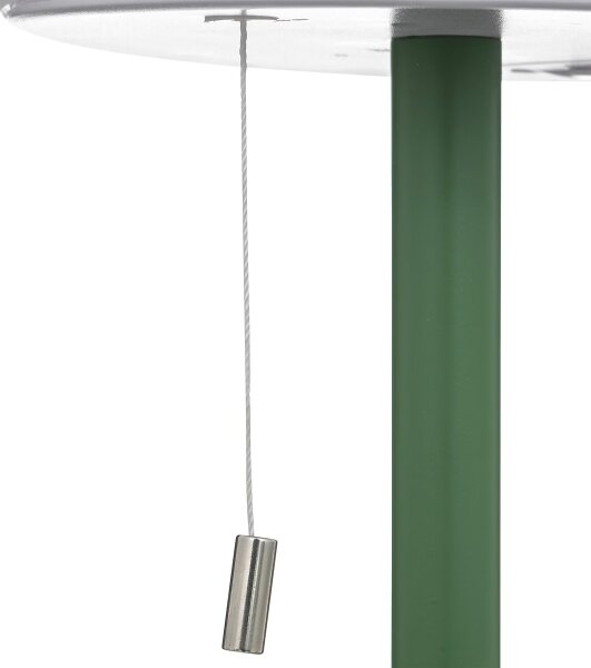 Atmosphera - LED RGB Nabíjacia vonkajšia stolná lampa ZACK LED/3,7V IP44 zelená