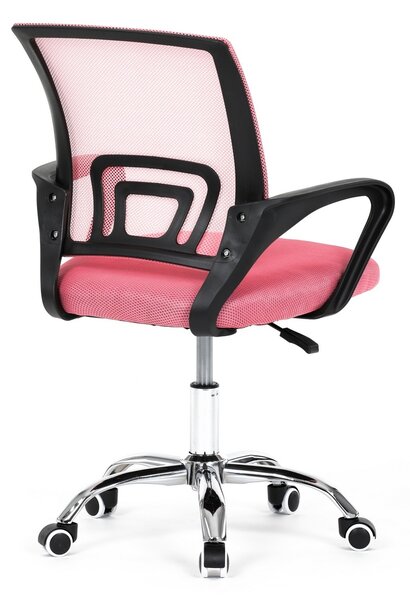 Autronic KA-L103 PINK Kancelárska stolička