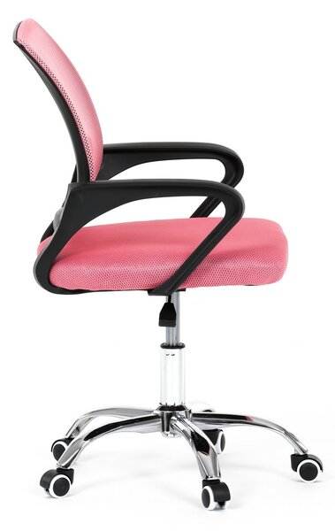 Autronic KA-L103 PINK Kancelárska stolička