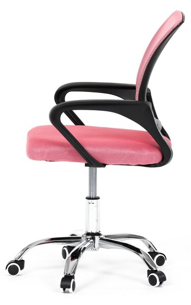Autronic KA-L103 PINK Kancelárska stolička