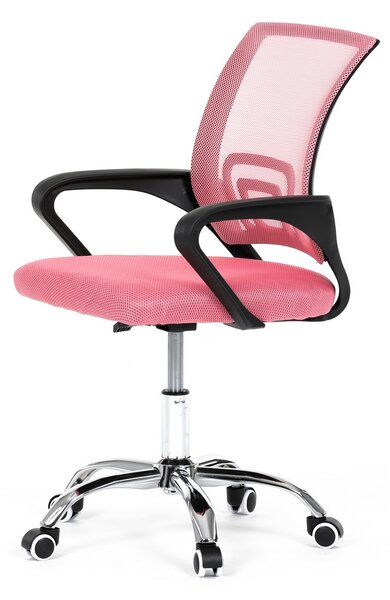 Autronic KA-L103 PINK Kancelárska stolička