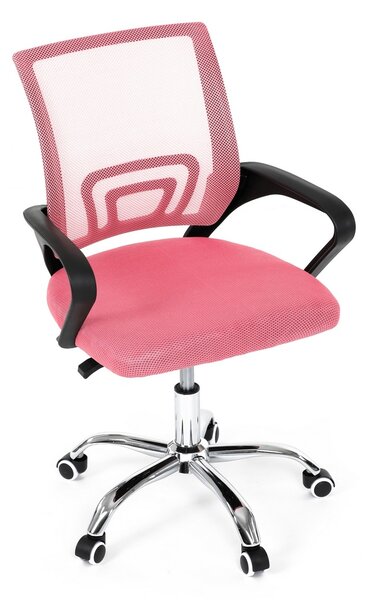 Autronic KA-L103 PINK Kancelárska stolička