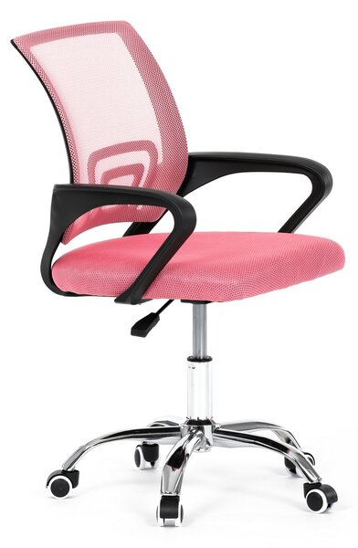 Autronic KA-L103 PINK Kancelárska stolička