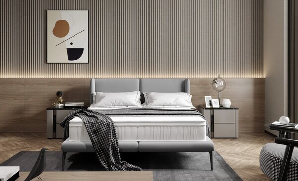 TESSINA celočalúnená posteľ, WERSAL (na sklade 160x200cm, poťah APHRODITE 01, vystavená na predajni Kragujevská 1, Žilina )