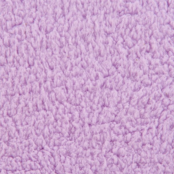Puf fialový polyester 40 x 40 x 40 cm štvorcový tvar bez vzoru jednofarebná taburetka podnožka moderný štýl obývačka spálňa