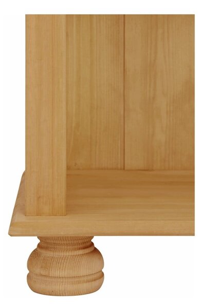 Knižnica z borovicového dreva v prírodnej farbe 77x116 cm Ella – Støraa