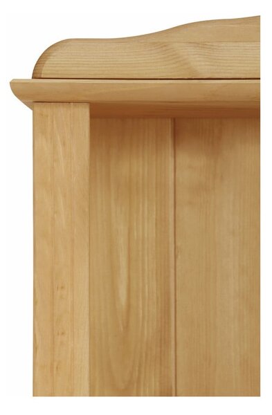 Knižnica z borovicového dreva v prírodnej farbe 77x116 cm Ella – Støraa
