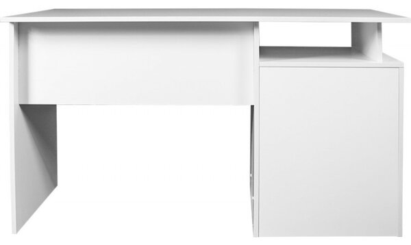 Počítačový stôl CLP 135 cm biely