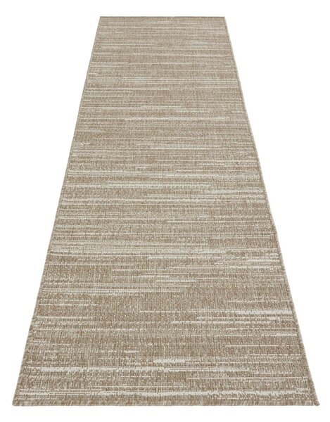 Béžový vonkajší koberec behúň 350x80 cm Gemini - Elle Decoration