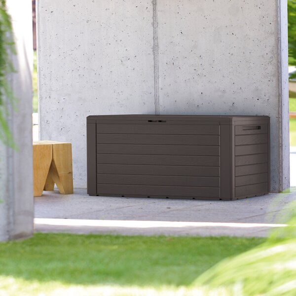 Úložný box Woody 280 L - hnedý