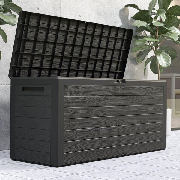 Úložný box Woody 280 L - antracit