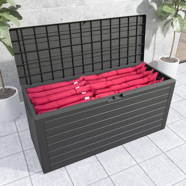 Úložný box Woody 280 L - antracit