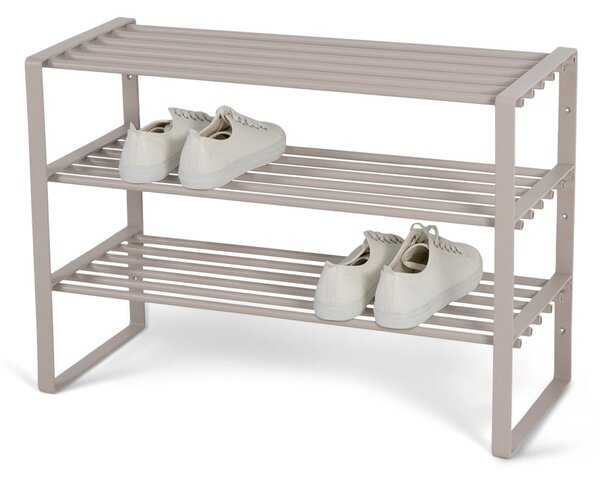 Taupe kovová skrinka na topánky 70x48,5x29 cm Rex – Spinder Design