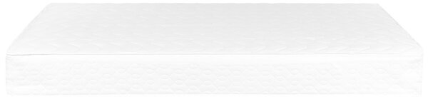 Poťah na matrac na vodnú posteľ biely bavlna polyester 160 x 200 cm so zapínaním na zips spálňa