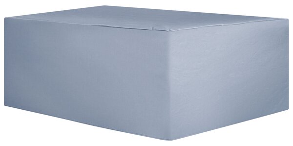 Ochranná plachta na záhradný nábytok sivá PVC polyester 120 x 90 x 65 cm kryt proti dažďu