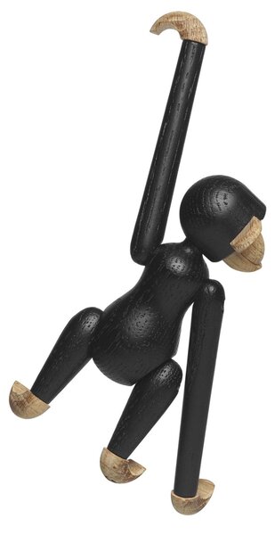 Drevená opička Monkey Mini Dark Oak 9,5 cm
