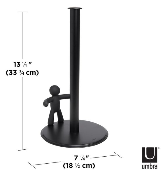 Oceľový držiak na kuchynské utierky ø 19 cm Buddy – Umbra