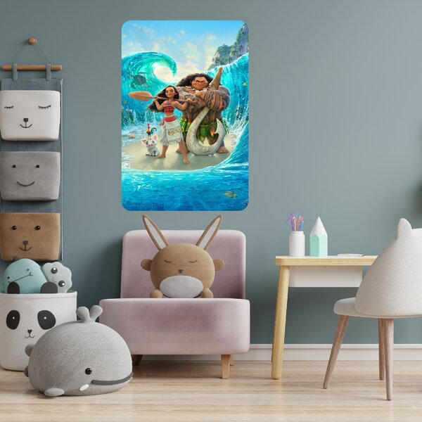 60x90cm Vaiana - textilná nálepka na stenu