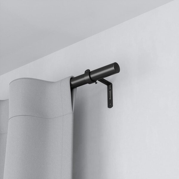 Oceľová roztiahnuteľná garniža 163 - 325 cm Zen – Umbra