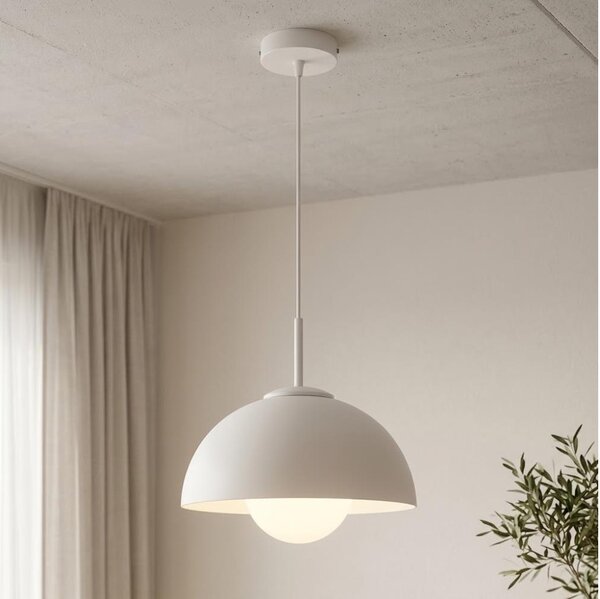 BRILAGI - Závesné svietidlo na kábli COSMO 1xE27/60W/230V pr. 30 cm biela