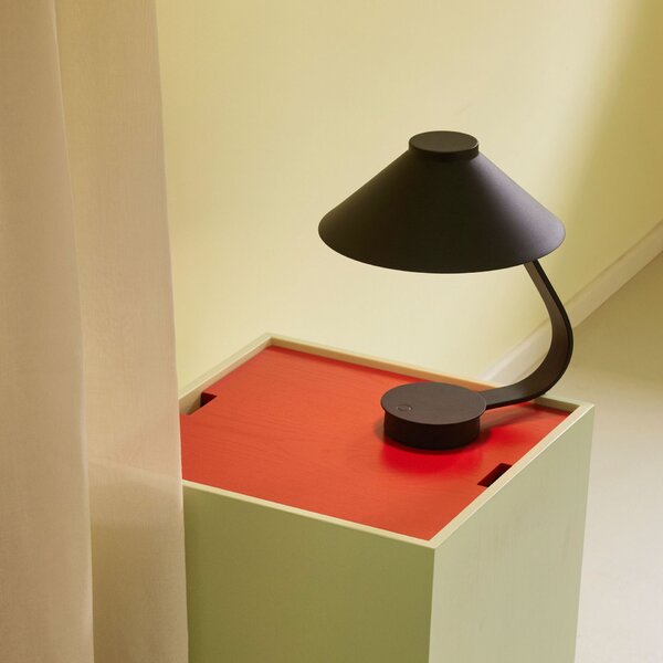 Stmievateľná stolná LED lampa Muri Black