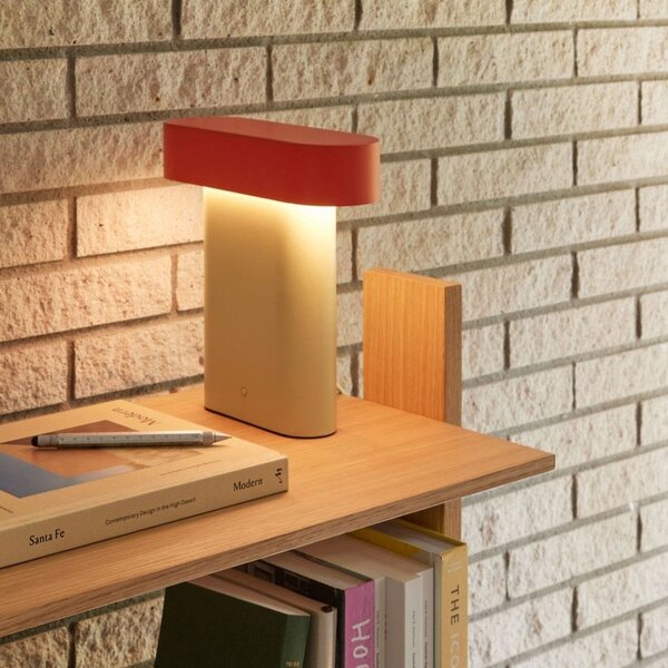 Stmievateľná stolná LED lampa Sleek Green/Red