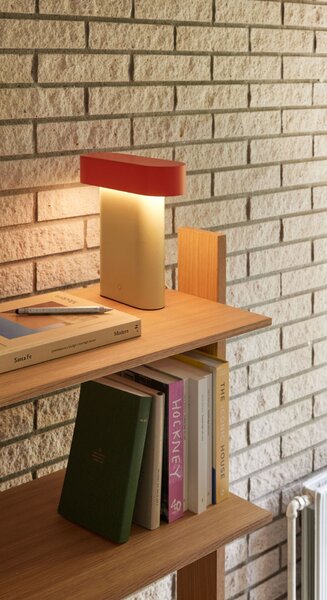 Stmievateľná stolná LED lampa Sleek Green/Red