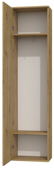 Skriňa so zrkadlom DUO dub artisan