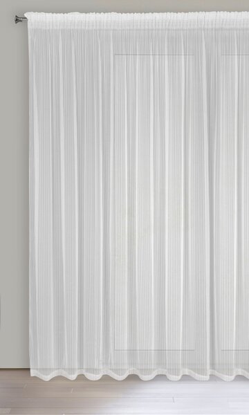 ZÁCLONA NA PÁSKE NOELIA 300X270 CM BIELA