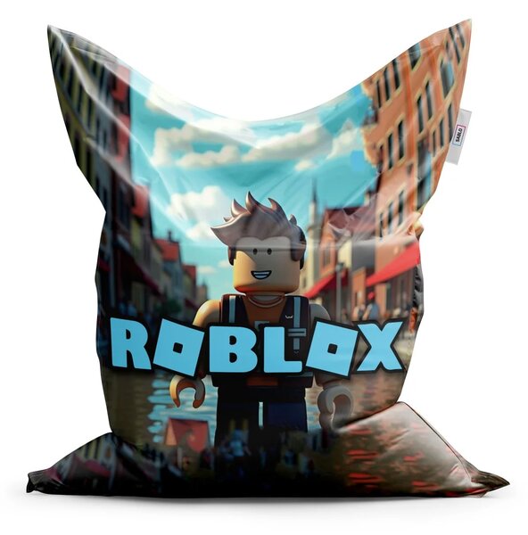 Sablio Sedací vak ROBLOX Mesto - 150x100 cm
