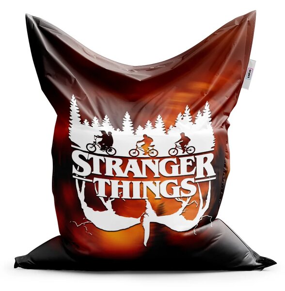 Sablio Sedací vak Classic Stranger Things Glow - 150x100 cm