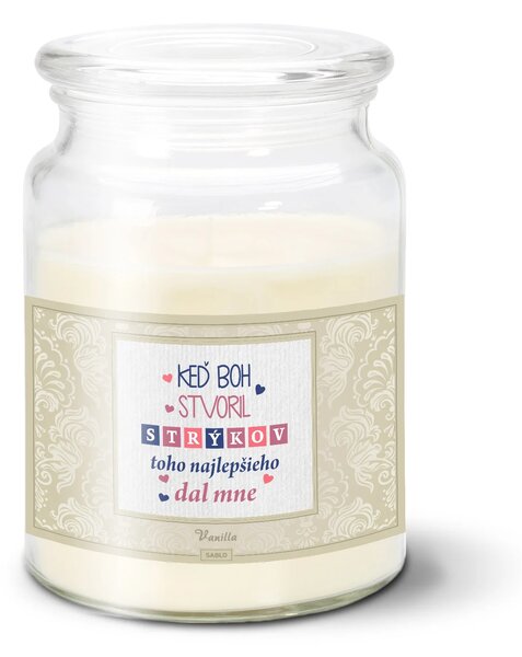 Sablio Sviečka Keď Boh stvoril strýkov - 500 g