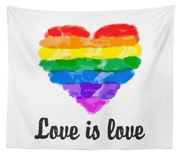 Sablio Deka Love is Love: 150x120 cm