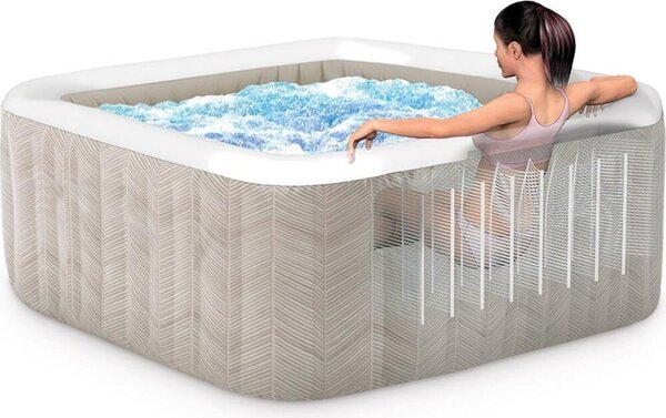Intex_B Nafukovacia vírivka INTEX 28446 Pure Spa Chevron Deluxe 128446