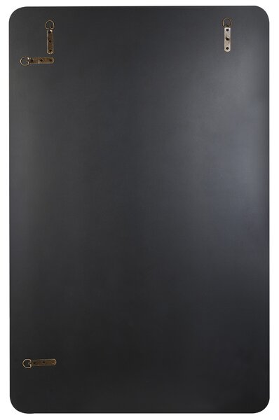 Nástenné zrkadlo sivé 70 x 110 cm dekoratívne závesné moderný štýl dekorácie