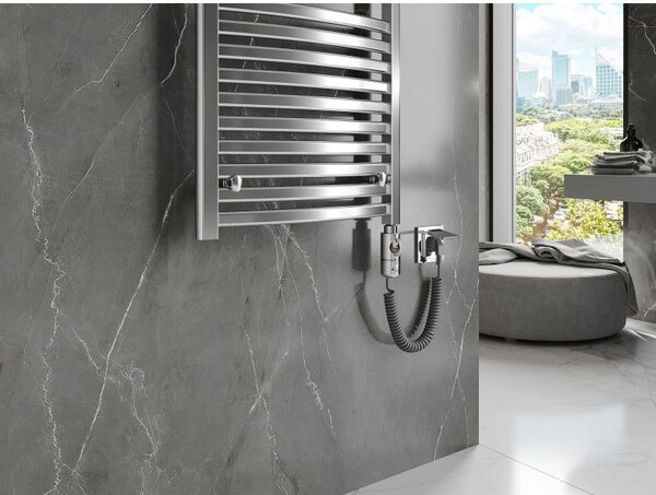 Mexen Helios, elektrické vykurovacie teleso 1800 x 600 mm, 900 W, chrómová, W103-1800-600-2900-01