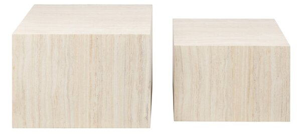 Konferenčné stolíky v súprave 2 ks 58x58 cm Dice - Actona