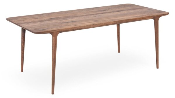 Jedálenský stôl z orechového dreva 90x200 cm Fawn – Gazzda