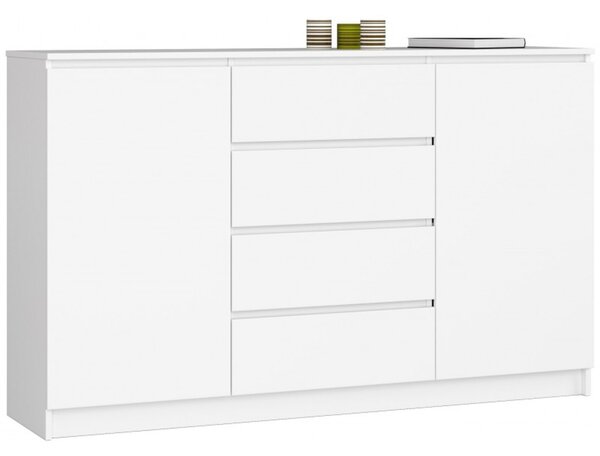 Komoda K160 2D4SZ biela