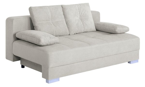 ROZKLADACIA POHOVKA, textil, kompozitné drevo, krémová P & B - Sedačky, Online Only