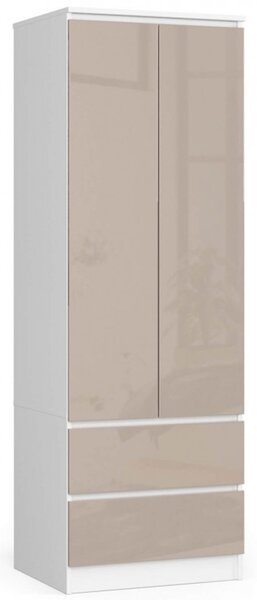 Skriňa STAR S60 2D 2SZ - lesklá cappuccino
