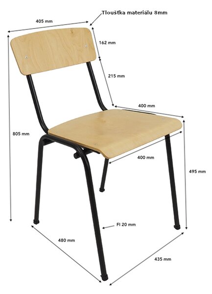 Konferenčná stolička FIX