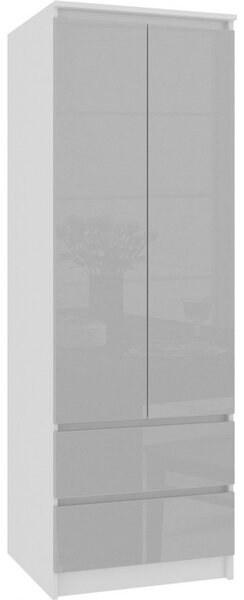 Skriňa STAR S60 2D 2SZ - metalic