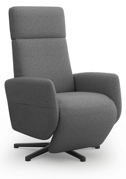 RELAXAČNÉ KRESLO, textil, tmavosivá Sit & More - Online Only obývacie izby, Online Only