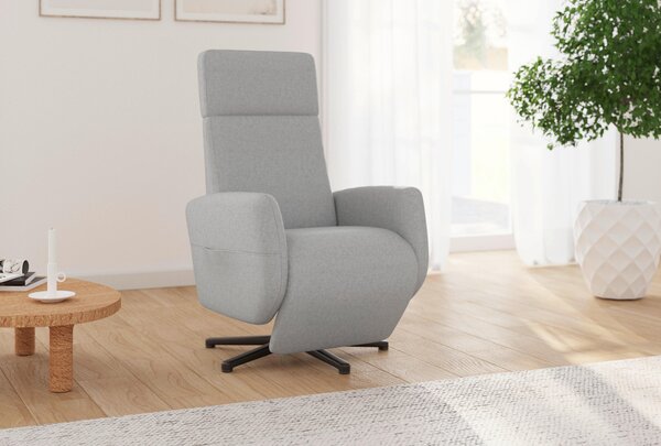 RELAXAČNÉ KRESLO, textil, svetlosivá Sit & More - Online Only obývacie izby, Online Only