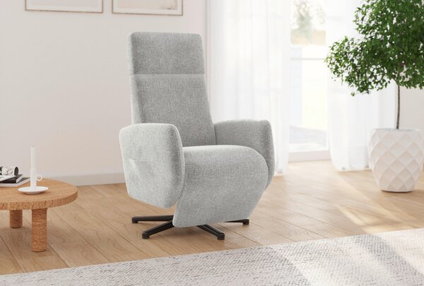 RELAXAČNÉ KRESLO, textil, svetlosivá Sit & More - Online Only obývacie izby, Online Only